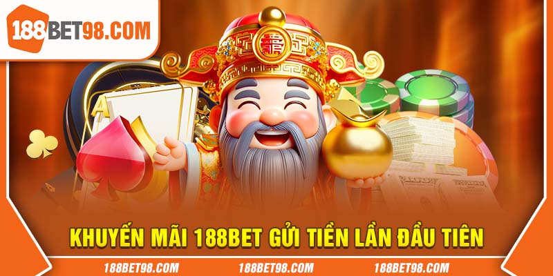 Khuyến mãi 188BET cho khoản gửi đầu